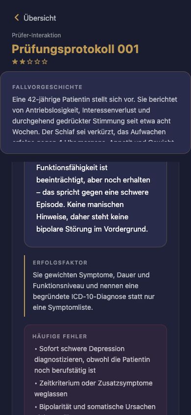 Expertenlösung der mündlichen HPP Prüfung mit Erfolgsfaktor und häufigen Fehlern